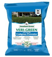 Jonathan Green Veri-Green 16001 Crabgrass Preventer Plus Lawn Fertilizer, 50 lb, Bag, Granular, 20-0-3 N-P-K Ratio