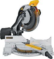 DeWALT DWS715 Miter Saw, Electric, 12 in Dia Blade, 4000 rpm Speed, 90 deg Max Miter Angle