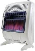 Mr. Heater F299730 Vent-Free Blue Flame Gas Heater, 20 lb Fuel Tank, Propane, 30000 Btu, 750 sq-ft Heating Area