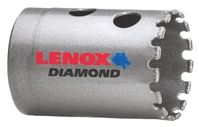 Lenox Diamond 1211722DGHS Hole Saw, 1-3/8 in Dia, 1-5/8 in D Cutting