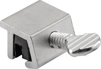 Defender Security U 10551 Sliding Window Lock, Aluminum, Mill