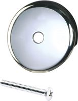 Plumb Pak PP826-10 Tub Face Plate, Chrome, For: Bath Drains