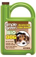 Simple Green 2010000415302 Bio Dog Stain and Odor Remover, Liquid, Fresh, 1 gal, Pack of 4