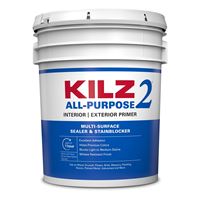 Kilz 20000 Sealer and Primer, White, 5 gal, Pail