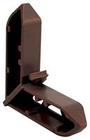 Prime-Line PL 15767 Screen Frame Corner, Plastic, Bronze, For: Pella Screen Frames, Pack of 6