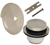Danco 89237 Tub Drain Trim Kit, Metal, Brushed Nickel, For: 1-1/2 in and 1-3/8 in Drain Shoe Sizes