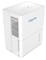 Comfort-Aire BHD-22A Dehumidifier, 2.2 A, 115 V, 250 W, 2-Speed, 22 pt/day Humidity Removal, 6.34 pt Tank