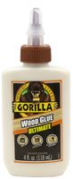 Gorilla 104397 Ultimate Wood Glue, Tan, 4 oz, Pack of 6