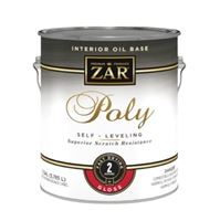 ZAR 32813 Polyurethane, Gloss, Liquid, Clear, 1 gal, Can, Pack of 2