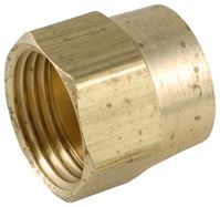 Anderson Metals 757482-1212 Hose Adapter, 3/4 x 3/4 in, FGH x FIP, Brass, For: Garden Hose