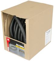 Gardner Bender FLX-1050B Split Tubing, 1 in Dia, 50 ft L, Polypropylene, Black