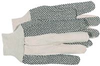 Boss B61112-L Work Gloves, Mens, L, Cotton/Polyester, White