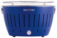 Grill Time TAILGATER GT UPG-B-13 Charcoal Grill, Deep Blue, Steel Body