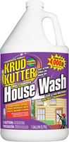 Krud Kutter HW012 House Wash Cleaner, 1 gal, Bottle, Liquid, Mild, Pack of 2