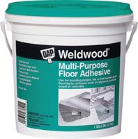 DAP 00142 Floor Adhesive, Off-White, 1 gal Pail