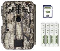 Moultrie MCG-14001 Trail Camera Bundle, 30 MP Resolution, Custom Segment Display, Illumi-Night Sensor, SD Card Storage