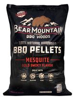 Bear Mountain FK17 BBQ Pellet, 20 in L, Hardwood, 20 lb Bag