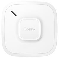 First Alert Onelink 1042136 Carbon Monoxide Alarm, 85 dB, Photoelectric Sensor, White