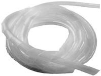 Gardner Bender FSP-AST2 Spiral Wrap, 3/8 in Dia, 4 ft L, Polyethylene, Clear