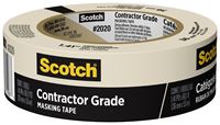 Scotch 2020-36AP Masking Tape, 60 yd L, 1.41 in W, Tan