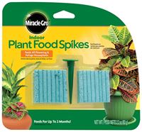 Miracle-Gro 400157 Plant Food Pack, Spike, 6-12-6 N-P-K Ratio, Pack of 12