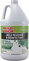 Mold Armor FG550 Mold Remover and Disinfectant, 1 gal, Liquid, Benzaldehyde Organic, Clear, Pack of 4