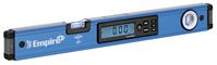 Empire True Blue Series E105.24 Digital Box Level, 24 in L, 2-Vial, Non-Magnetic, Aluminum, Blue