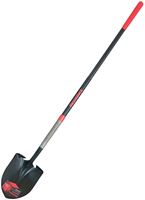 Razor-Back 2594400 Shovel, 9 in W Blade, 14 ga, Steel Blade, Fiberglass Handle, Long Handle, 57 in L Handle