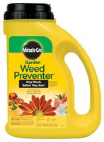 Miracle-Gro 10047511 Garden Weed Preventer, Granular, 5 lb Jug
