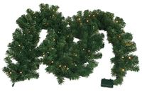 Hometown Holidays 61917 Garland, 10 ft L, Pack of 12