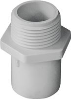 IPEX 435617 Pipe Adapter, 1 x 3/4 in, Male, PVC, SCH 40 Schedule