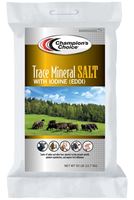 Champions Choice 110010600 Livestock Iodized Salt, 50 lb Bag