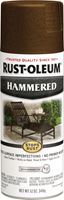 Rust-Oleum 210880 Hammered Spray Paint, Hammered, Brown, 12 oz, Can