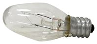 Sylvania 13523 Incandescent Lamp, 4 W, Candelabra E12 Lamp Base, 2850 K Color Temp, 6000 hr Average Life, Pack of 12