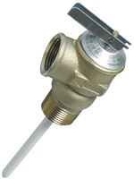 Camco USA 10473 Relief Valve, 3/4 in, NPT, Brass Body