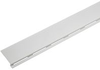 Amerimax 85320 Gutter Cover, 4 ft L, Vinyl, White, Pack of 50