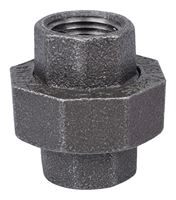 Prosource 34B-1/2B Pipe Union, 1/2 in, Threaded, Malleable Iron, 40 Schedule, 300 PSI Pressure