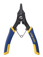 Irwin 2078900 Snap Ring Plier, 6-1/2 in OAL, Blue/Yellow Handle, ProTouch Grip Handle