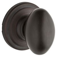 Kwikset 720L 11P 2-1/4 Passage Knob, Venetian Bronze, 1-3/8 to 1-3/4 in Thick Door, 2-1/4 in Strike