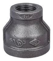 ProSource 24 Series 1X1/2B Reducing Pipe Coupling, 1 x 1/2 in, FIP, Steel, SCH 40 Schedule, 300 psi Pressure