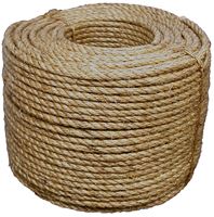 T.W. Evans Cordage 30-004 Rope, 1/2 in Dia, 600 ft L, Manila, Natural