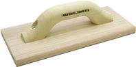 Marshalltown 44 Hand Float, 12 in L Blade, 5 in W Blade, 3/4 in Thick Blade, Redwood Blade, Square End Blade