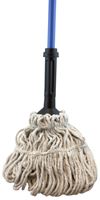 Chickasaw 14220 Wringer Mop, #22 Headband, 55 in L, Cotton Mop Head, Foam/Plastic Handle