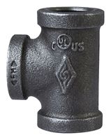 Prosource 11A-1B Pipe Tee, 1 in, Threaded, Malleable Iron, SCH 40 Schedule, 300 PSI Pressure