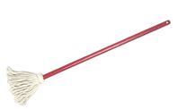 Birdwell 9302-12 Toy Mop, Cotton Mop Head, Wood Handle