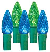 Hometown Holidays 2360-45/U17E115D Light Spool, 14.4 (0.12 amps) W, 210-Lamp, LED Lamp, Blue/Green Lamp