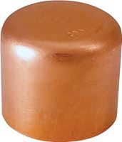 Elkhart Products 30634 Tube Cap, 1-1/4 in, Sweat, Wrot Copper