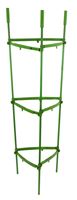 Gardeners Blue Ribbon Stake It Easy STEZ1 Plant Staking System, 72 in H, Plastic/Steel, Green, Pack of 12