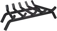 Simple Spaces LTFG-W23-X 23 Fireplace Grate, 5-Bar, Steel/Wrought Iron