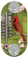 La Crosse 204-104 Thermometer, Analog, -30 to 120 deg F, Resin Casing